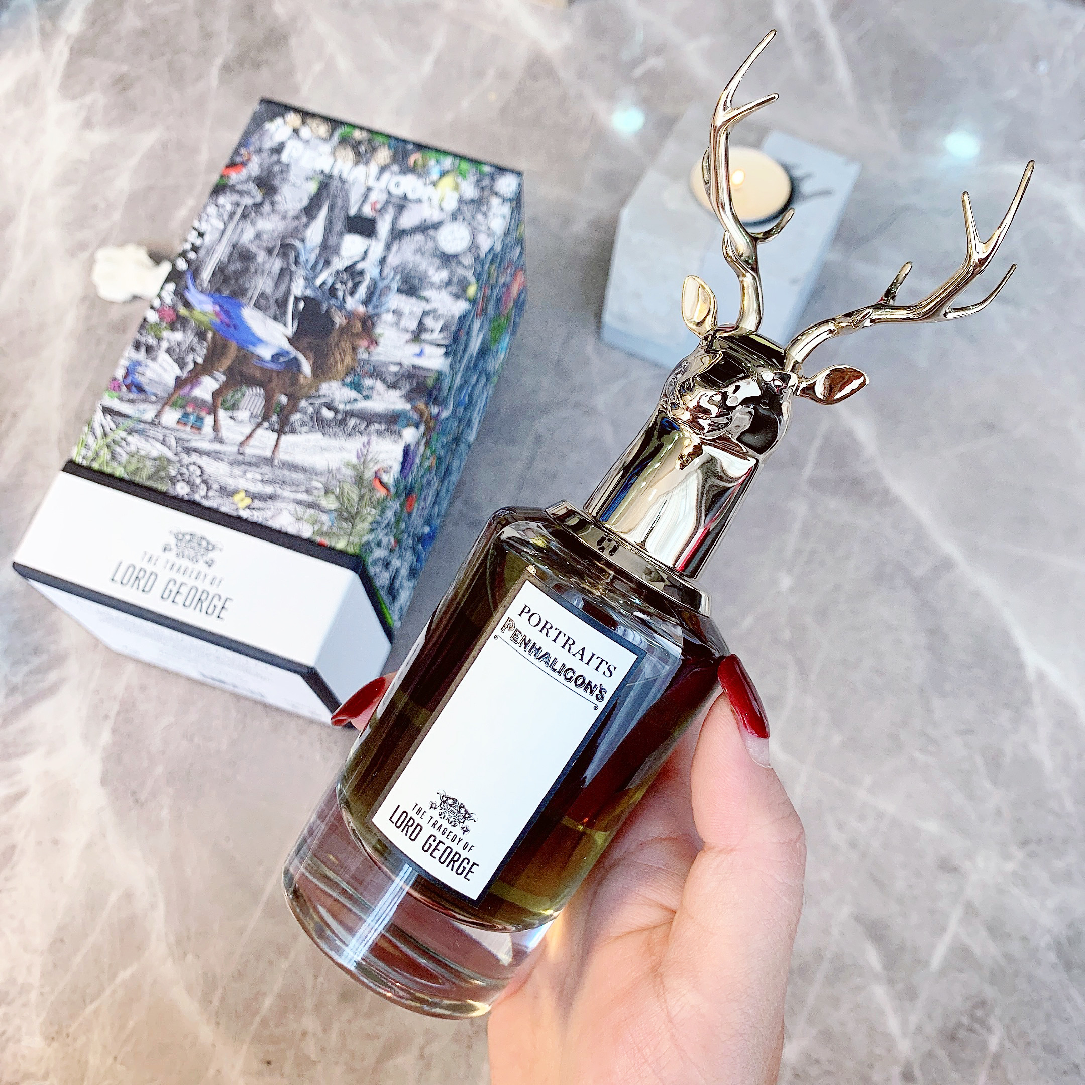 penhaligon潘海利根香水兽首系列麋鹿鹿头狐狸清新淡香香水