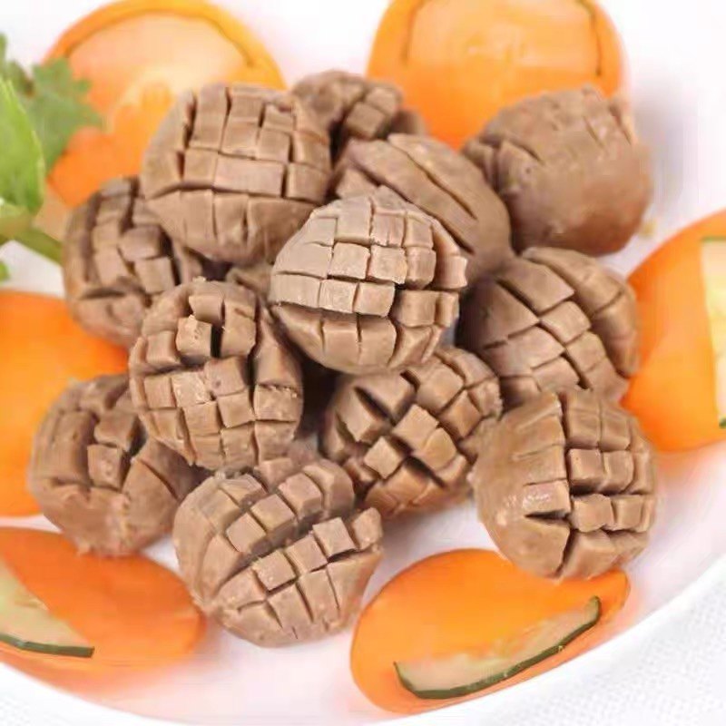 安井开花肉丸5斤速冻麻辣烫火锅丸子关东煮冒猪肉丸