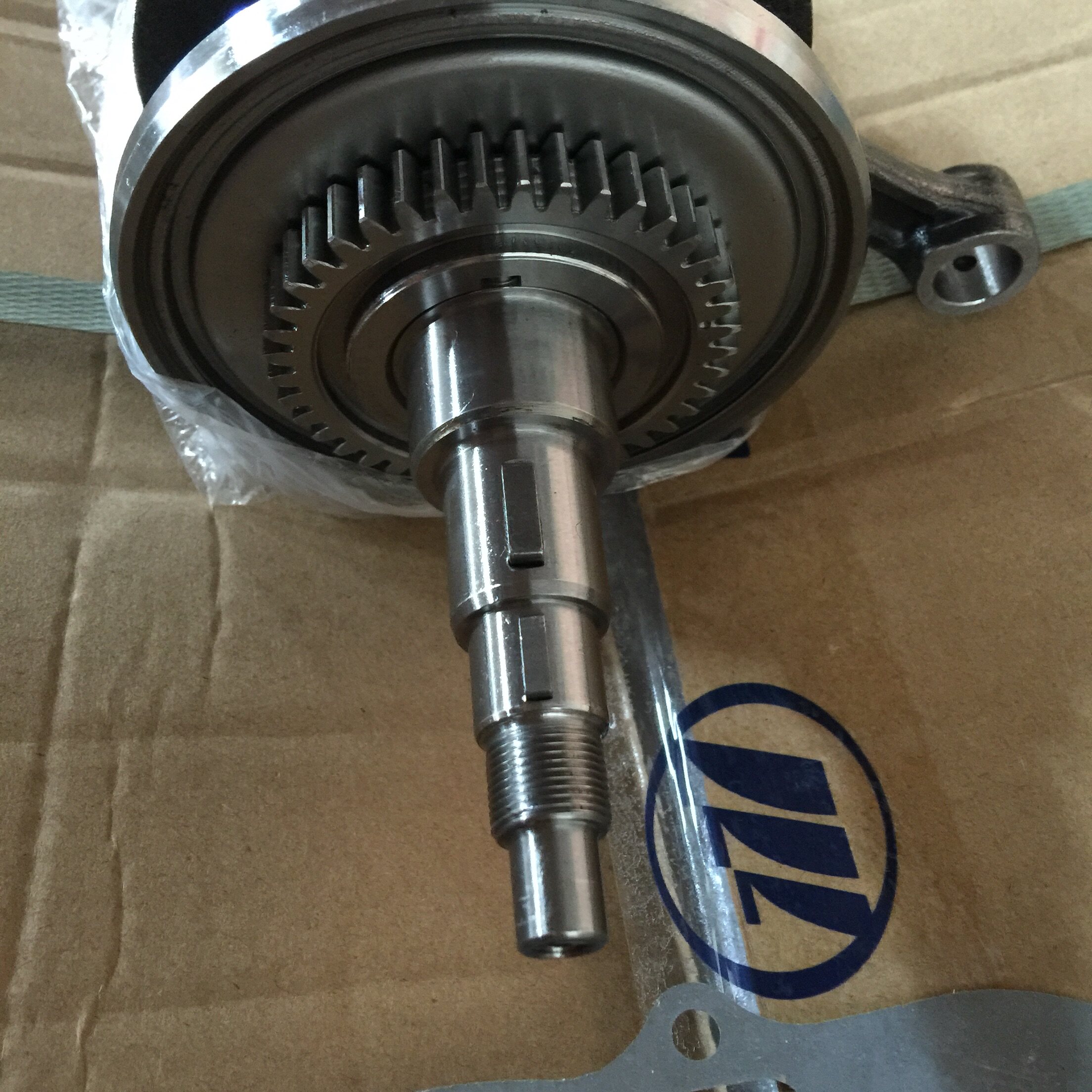 曲轴力帆摩托原装配件nbf150nbf200水冷曲轴