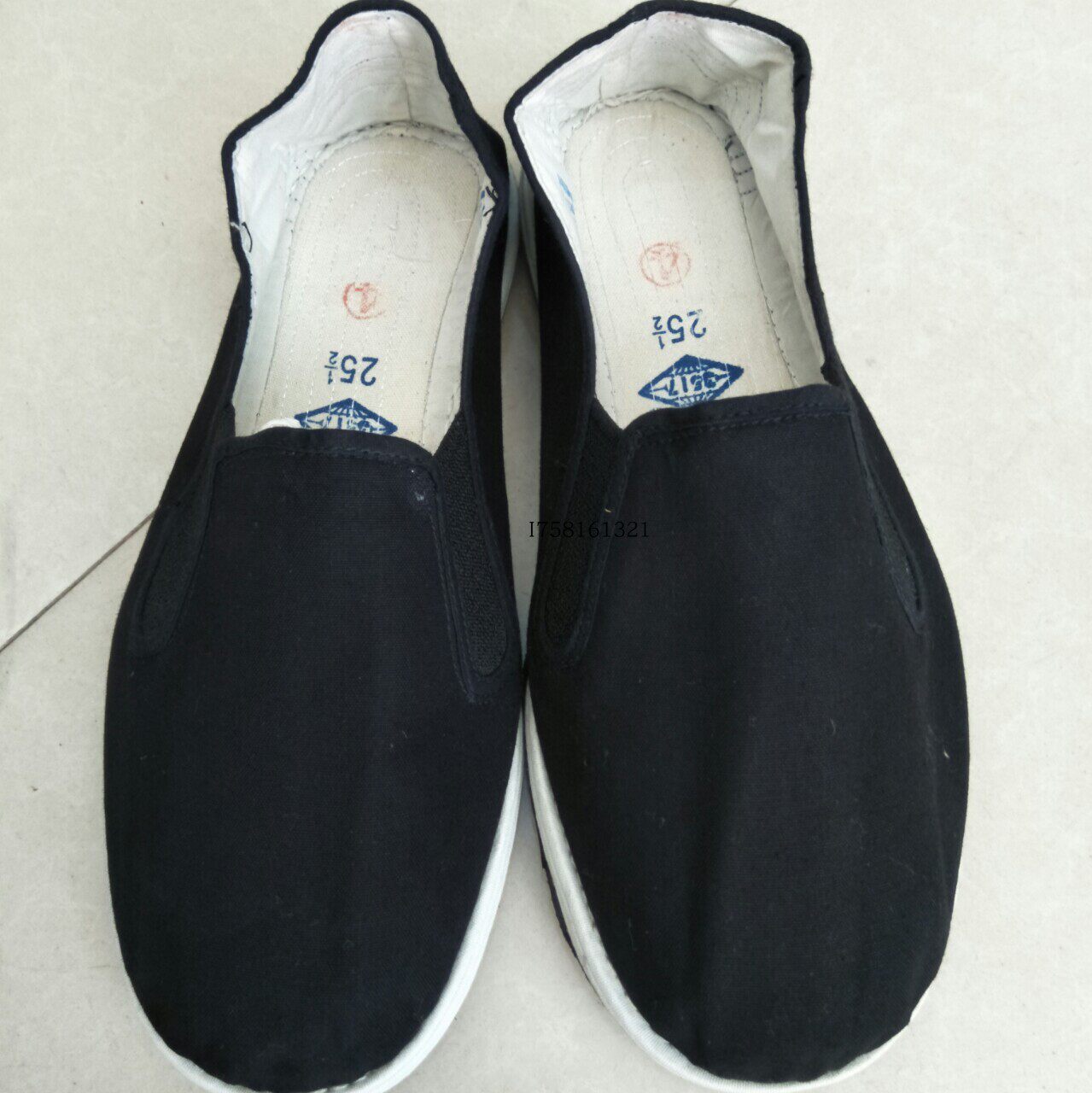 布鞋正品3517军工男女女士松紧千层底单老北布鞋