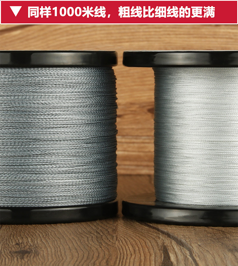 涛哥大力马撒网线正正品特价鱼线1000米编渔网线鱼线