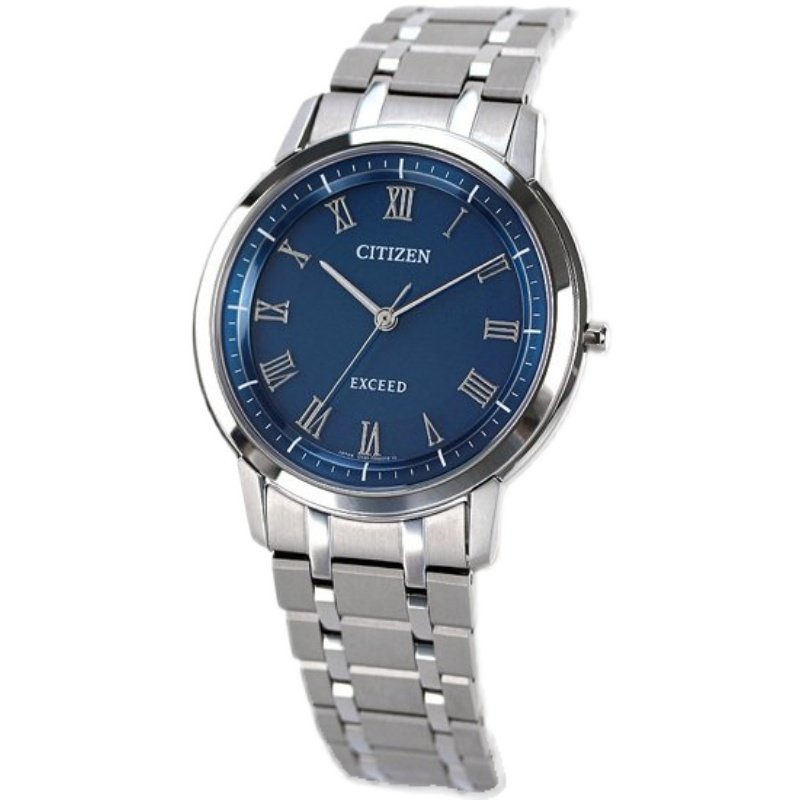 西铁城exceed系列超薄动能蓝宝石钛合金年差ar4000-63l日韩腕表