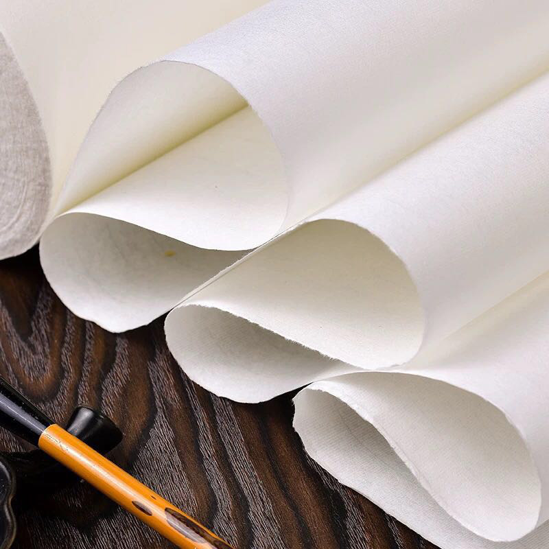 长卷龙盛笔庄加厚宣纸100米书法国画创作生宣宣纸