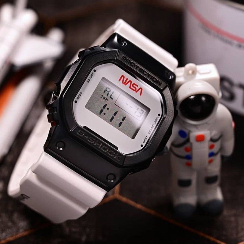 卡西欧手表allsystemsgonasa联名航天纪念dw5600nasa211日韩腕表