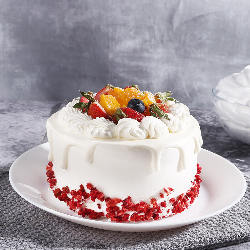 原料植脂烘焙维益奶油白雪糯米甜品454克奶油