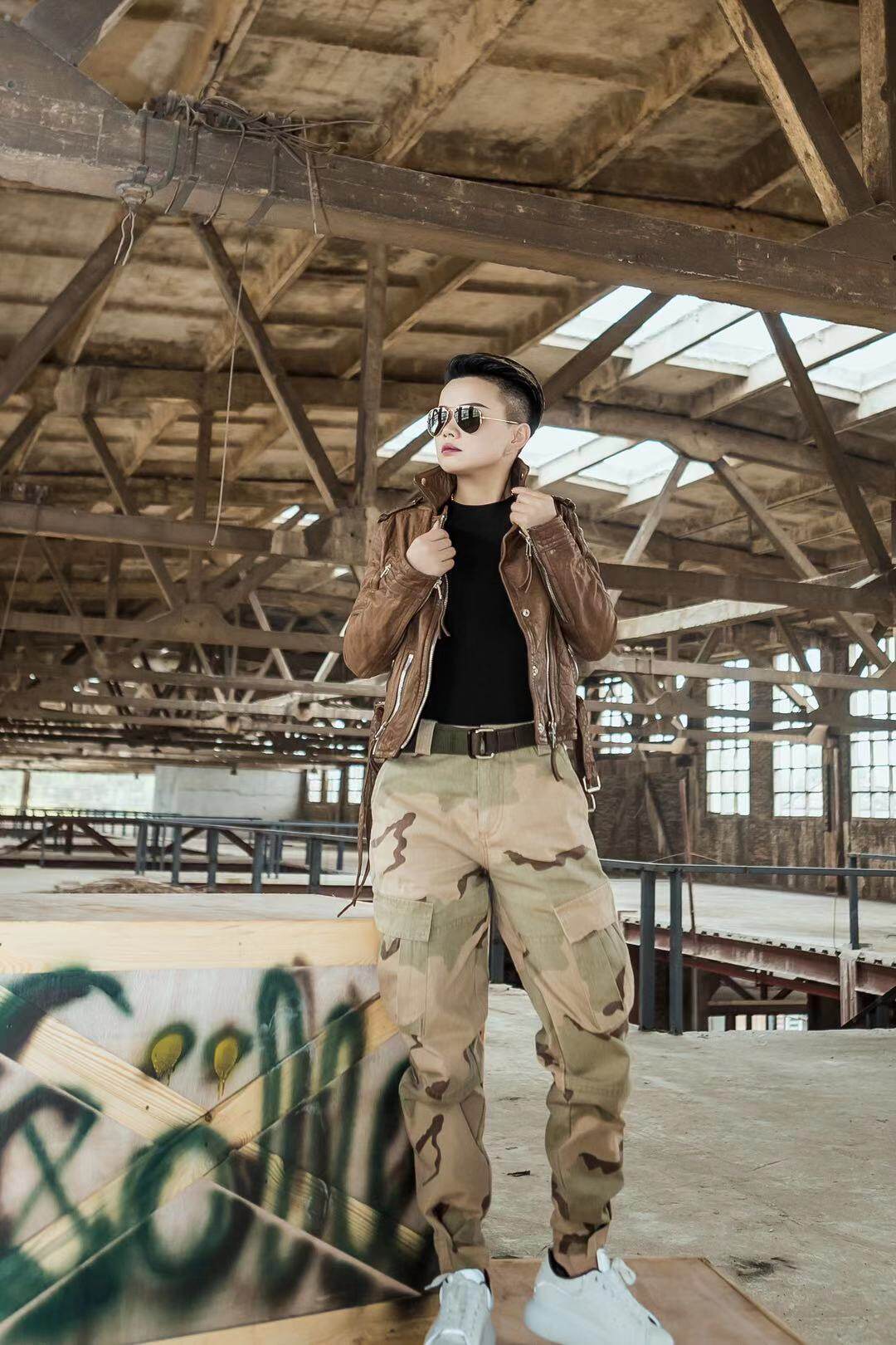 费爷推荐;新款百搭丛林迷彩沙漠迷彩工装裤休闲裤送同