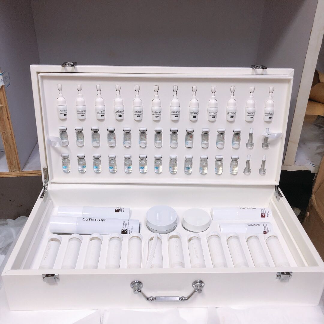 美容院活肤补水保湿冻干粉套盒修复血丝痘印痘坑面部护理套装