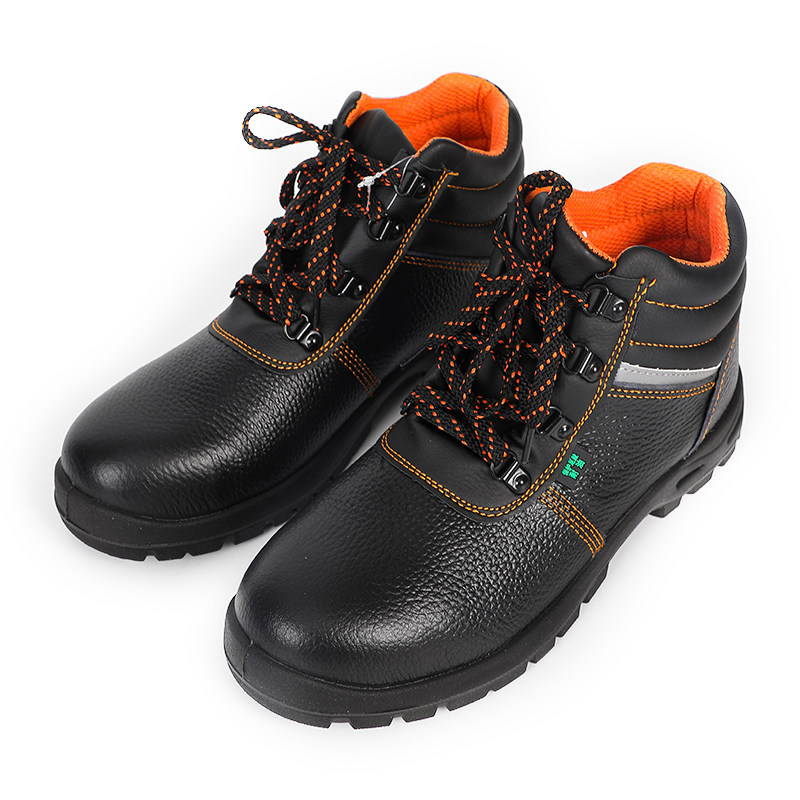 盾王9348高帮劳保安全鞋防砸耐油鞋工作鞋钢头防护鞋