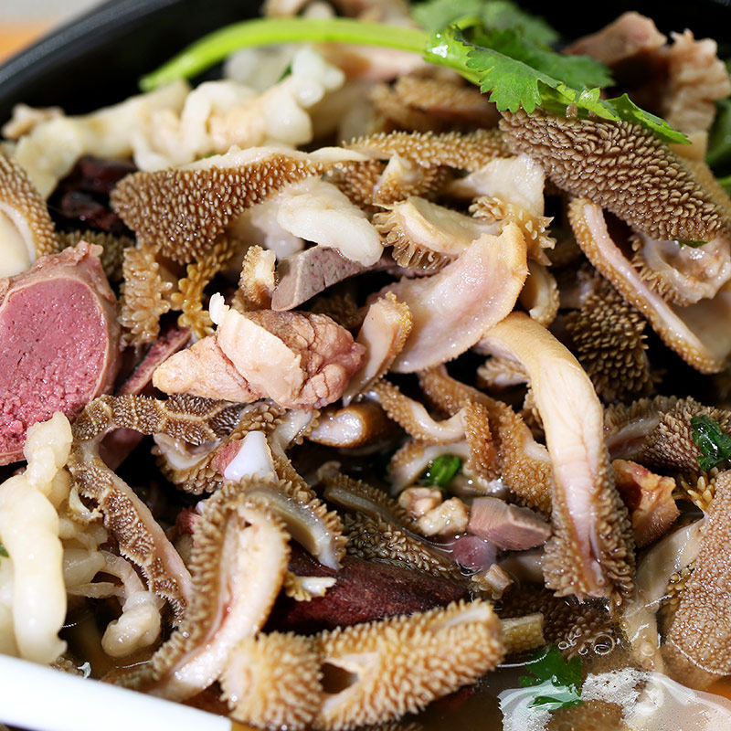 密云农家生羊杂碎一会能吃香菜生羊肉