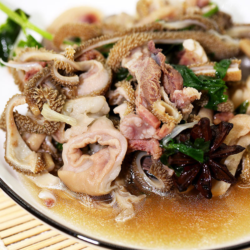密云农家生羊杂碎一会能吃香菜生羊肉