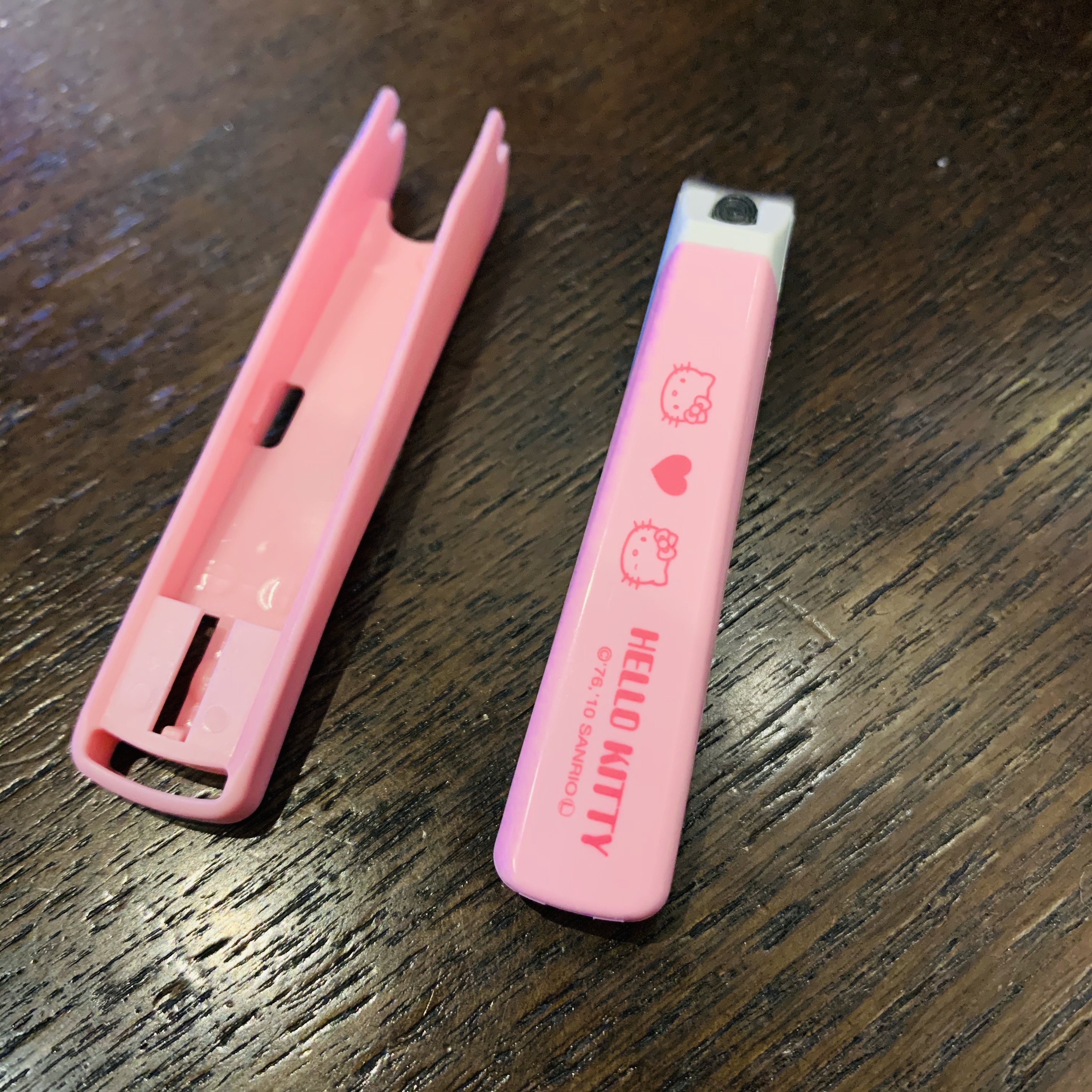 现货日本制造kai贝印hellokitty系列指甲刀指甲钳指甲钳