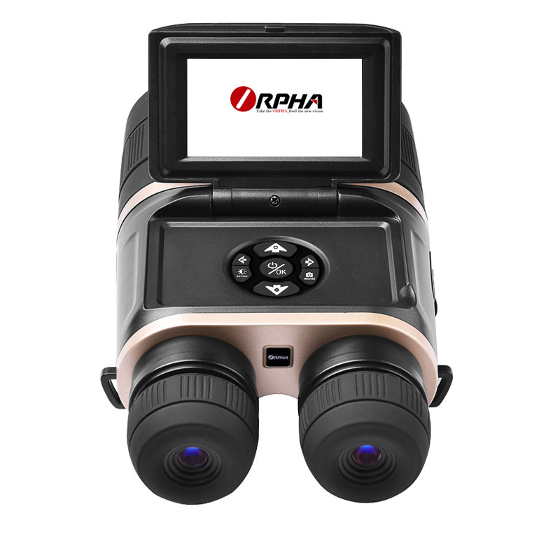 奥尔法四代数码夜视仪db550l 拍照录像gps定位遥控操作一体显示屏