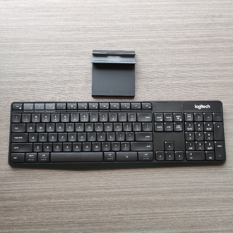 罗技k270k375sk400k580无线媒体键盘台式电脑笔记本办公轻薄便携键盘