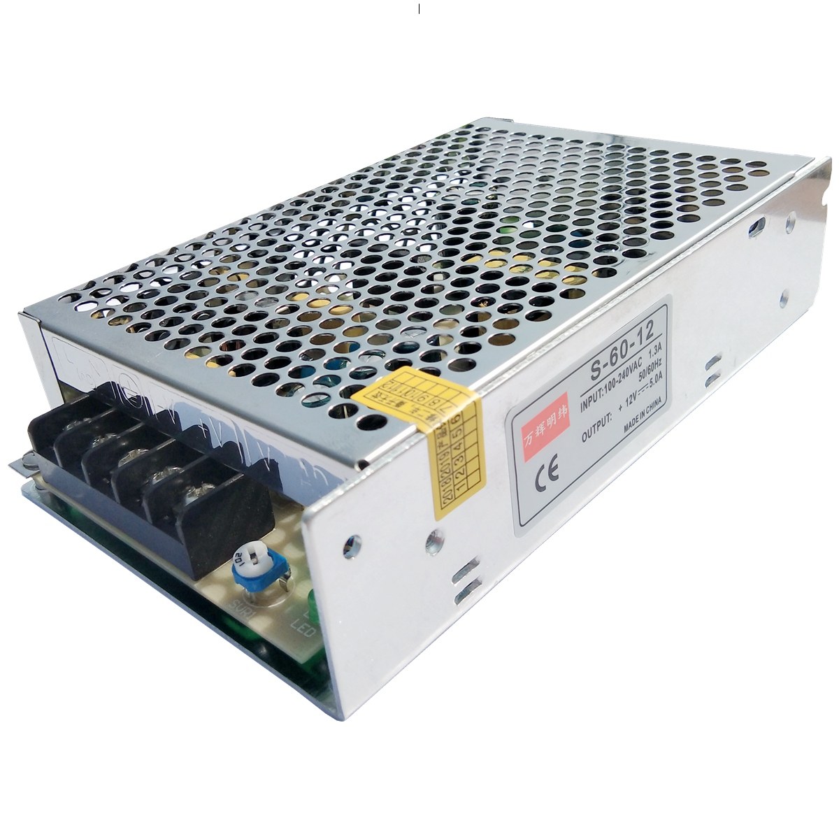 开关电源dc12v电源leds-60-12v监控60w灯带灯管开关电源