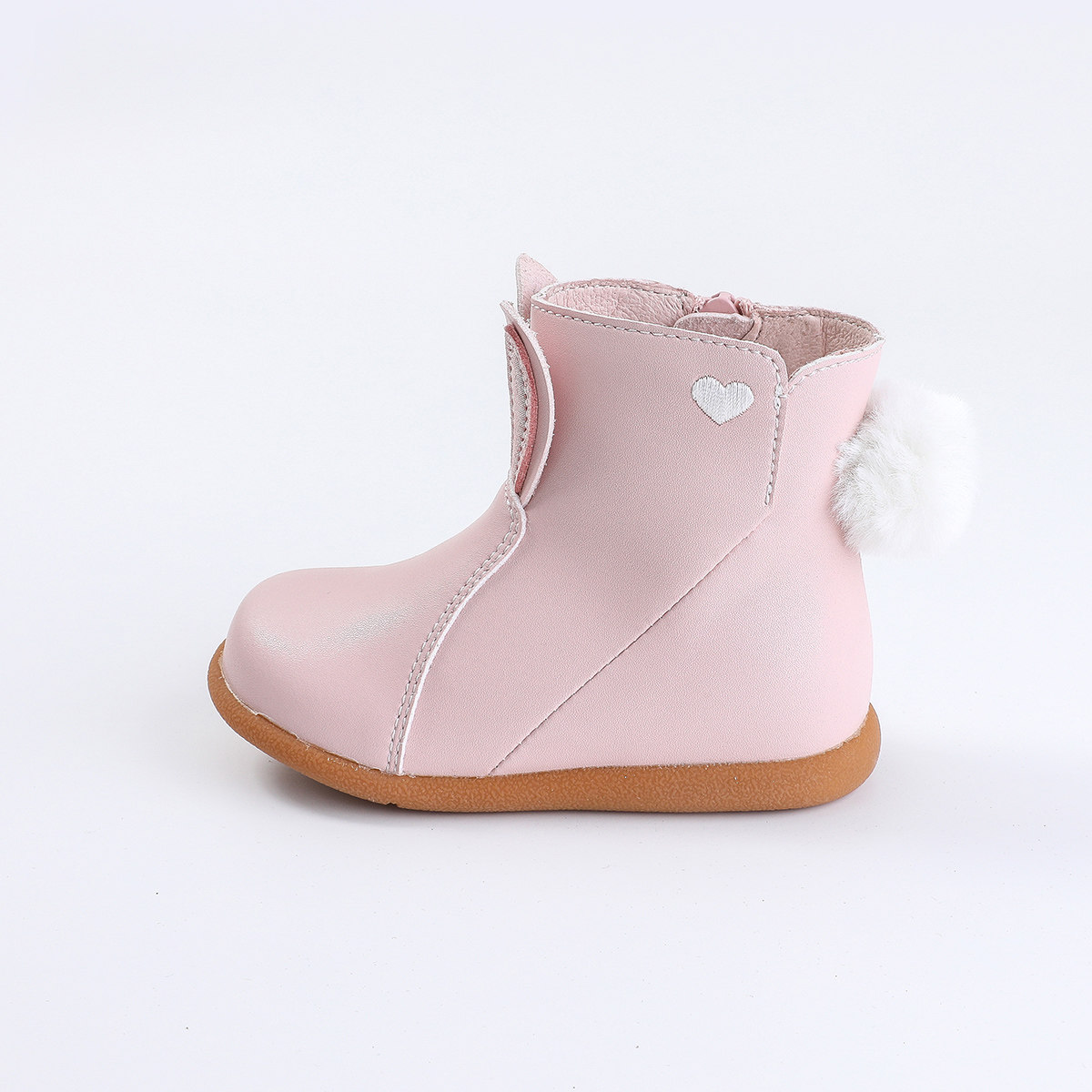 戴维贝拉童鞋女童短靴儿童靴子冬季2020新款宝宝学步鞋