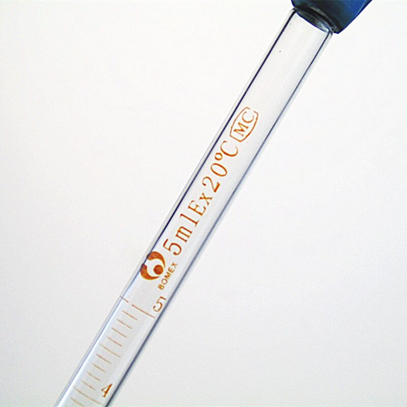 5ml玻璃刻度滴管 带橡胶吸球 化学实验器材 玻璃吸管 胶头滴管