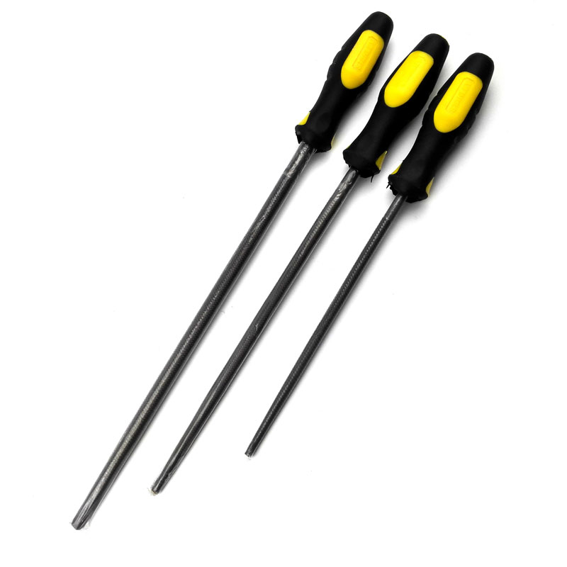 史丹利681012寸中齿圆锉2238028381382383锉刀