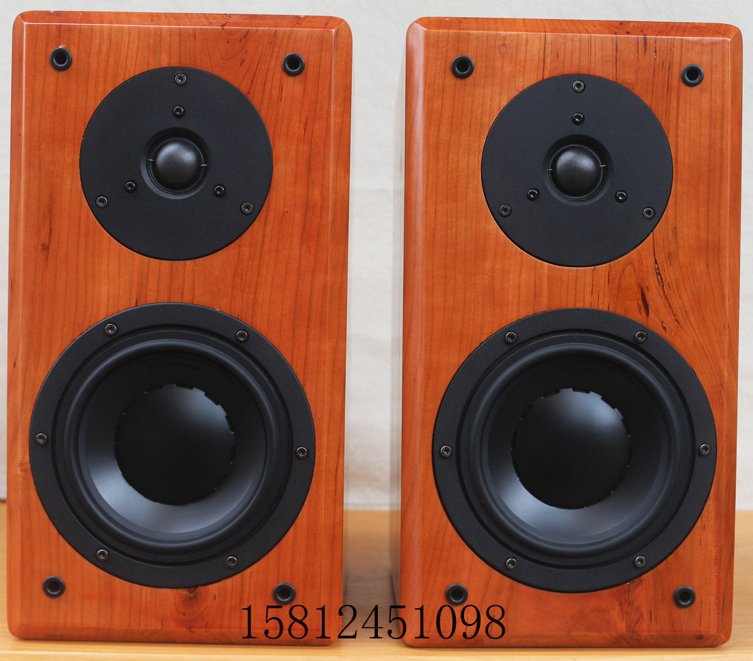惠威d6.8bq2dn-a11高保真书架成品音箱天然樱桃hifi音箱