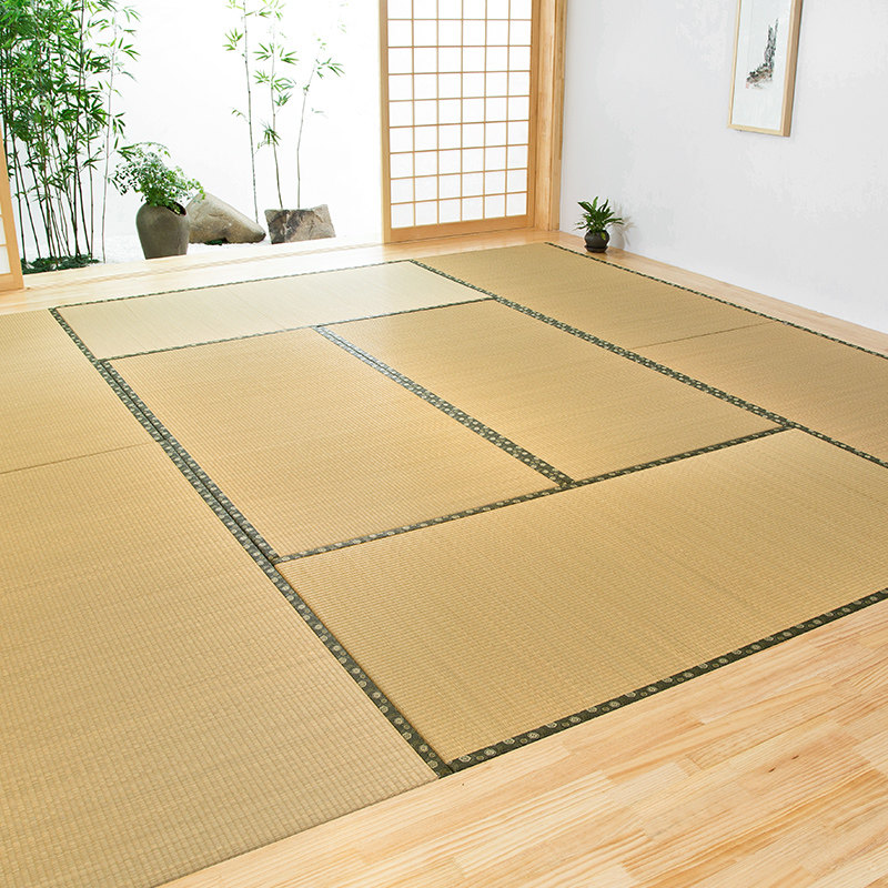 日式榻榻米垫子定做地垫卧室床垫订做炕垫子定制椰棕茶室装修风雅