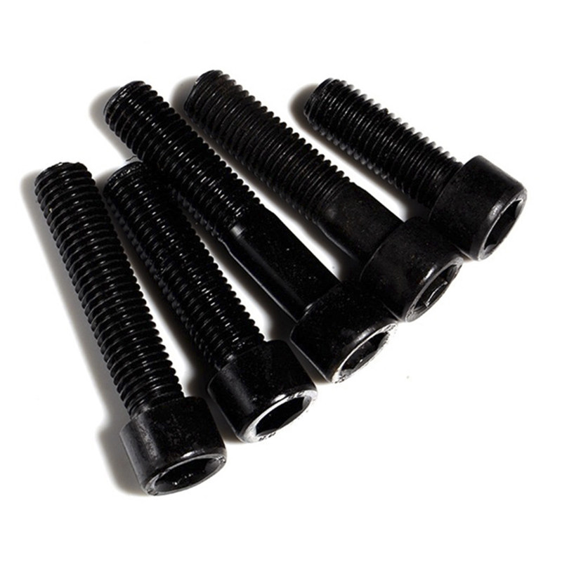 m5 8.8级内六角螺栓发黑内六角螺丝钉gb70高强度内六角螺丝钉国标