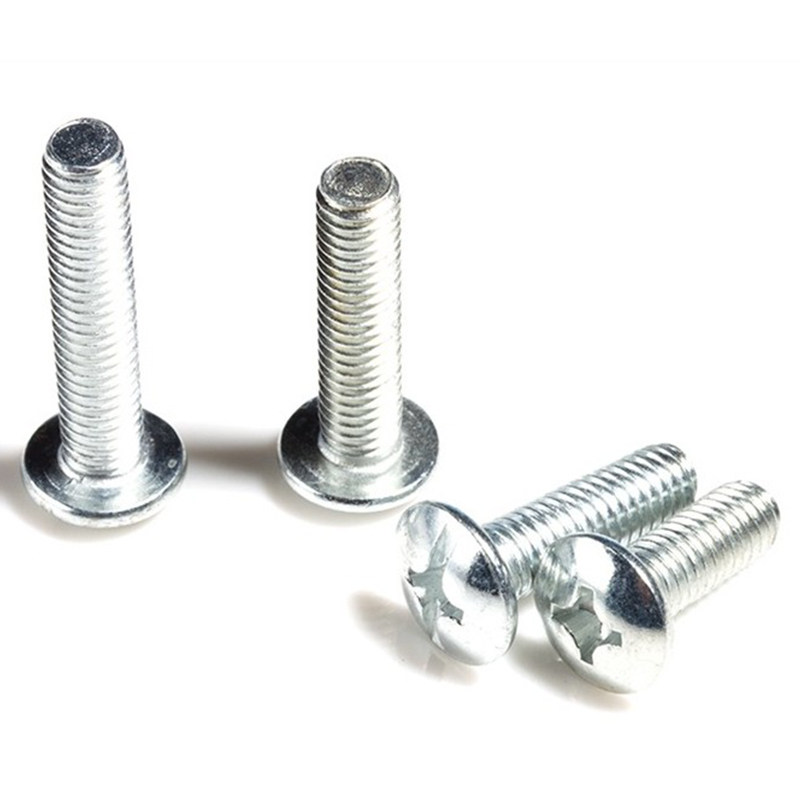 m4m5m6m8十字扁头螺丝钉镀锌标准件螺钉螺栓屁股紧固件螺钉