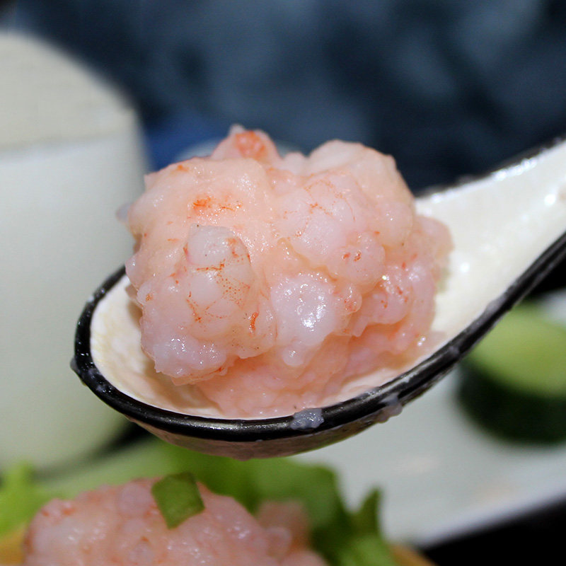 冷冻新鲜青虾滑150g 豆捞火锅食材 海鲜虾仁火锅丸子