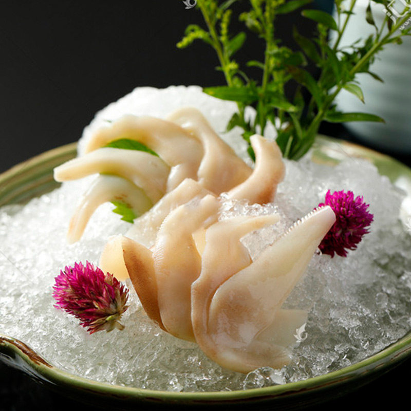 即食芥末食材寿司日料北极玉贝鸟贝白玉贝冷冻北极贝