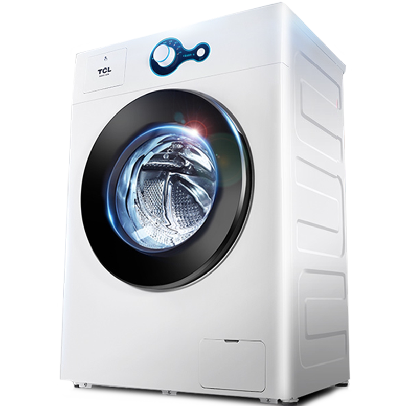 tcl超薄小型家用宿舍滚筒洗衣机全自动6.5公斤大6kg xqg65-q100