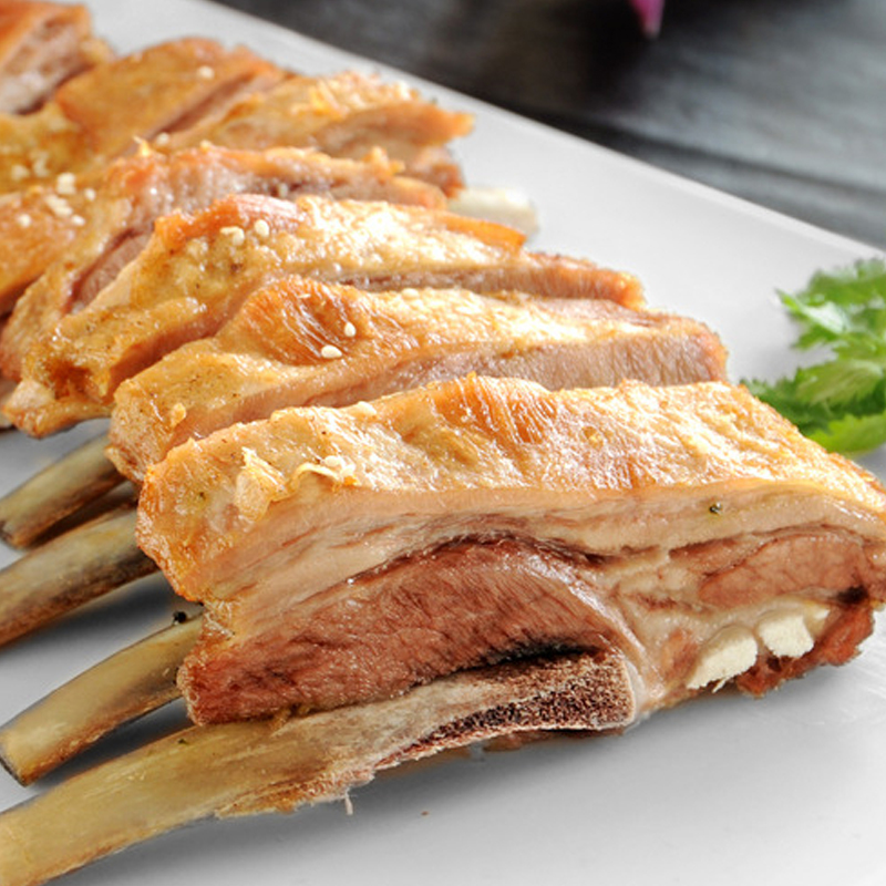 羊排煜烁老三孜然500g16包腌制酒店西餐半成品生羊排