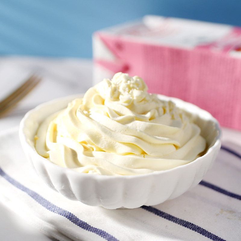 奶油铁塔1l法国进口动物家用蛋挞爱乐动物性奶油