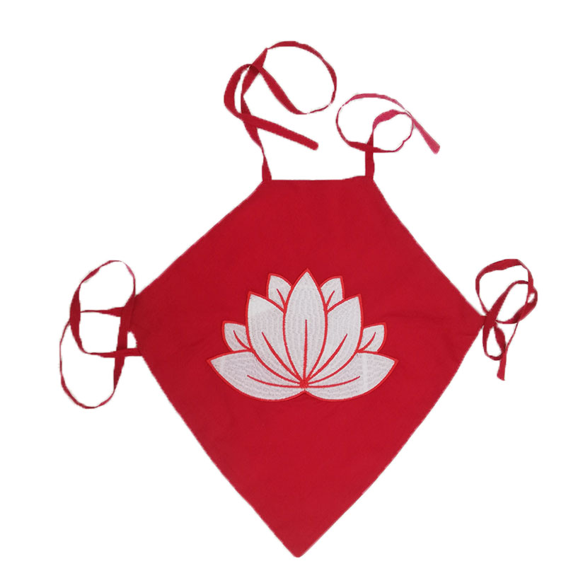 新生婴幼儿纯棉新生儿儿童红色刺绣护肚婴儿哪吒肚兜