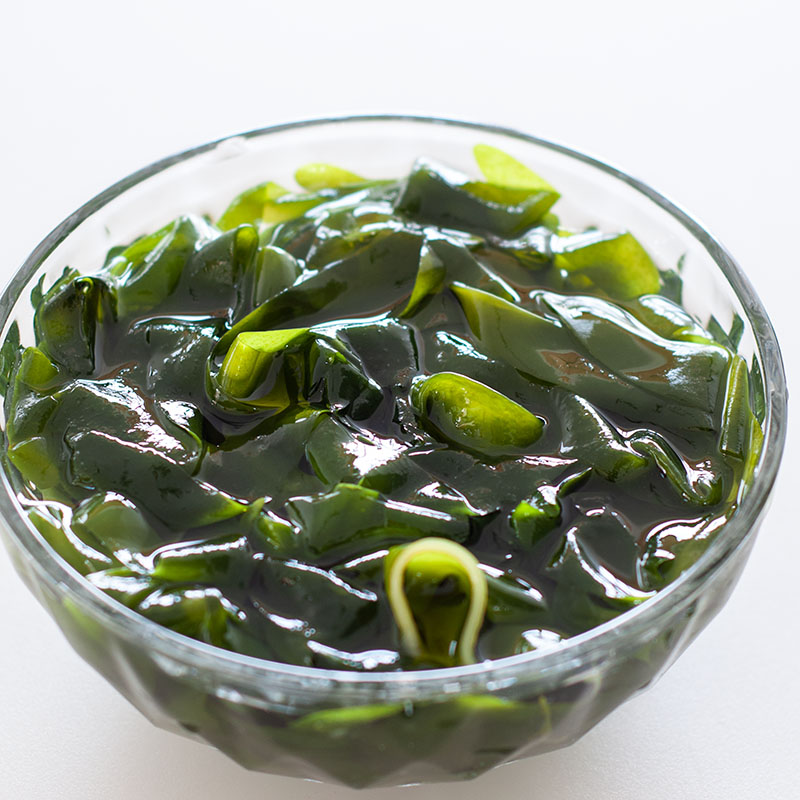 裙菜火锅汤火锅味噌海藻嫩芽海芽菜裙带新鲜海带裙带菜