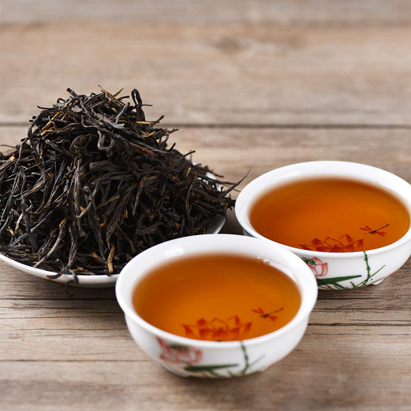 茶叶红茶云南散茶春茶毛料滇红金韵120克袋装滇红