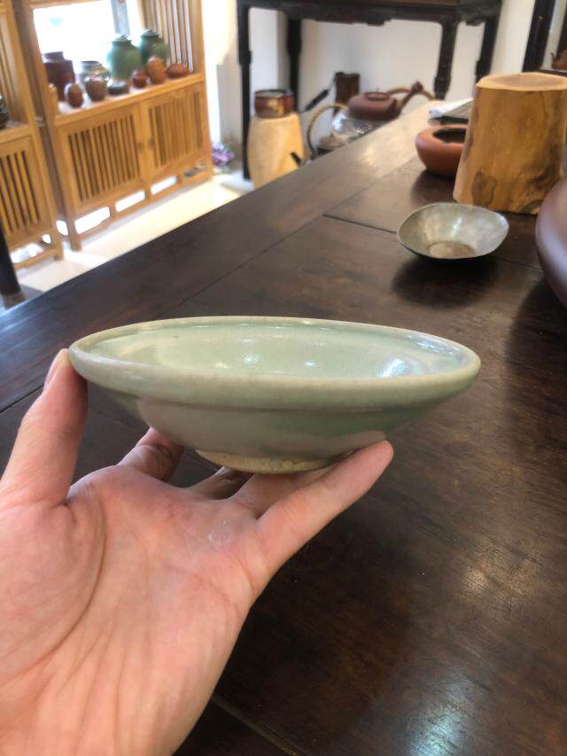 明代龙泉茶托陶瓷茶垫老壶工夫工夫茶茶具瓷器功夫茶具