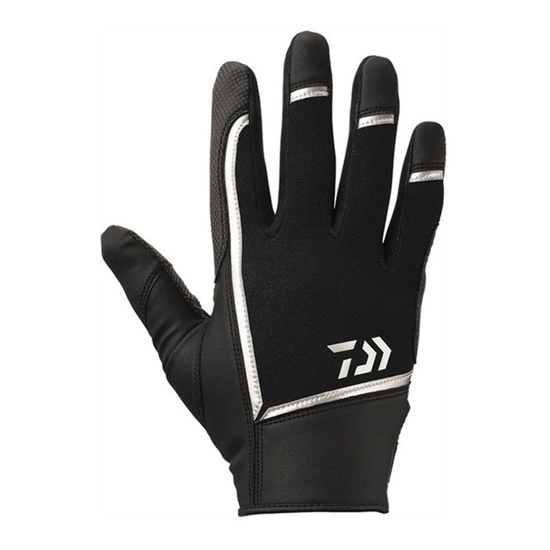 手套daiwa达亿瓦防寒保暖海钓dg-7122秋冬季铁板耐磨钓鱼手套
