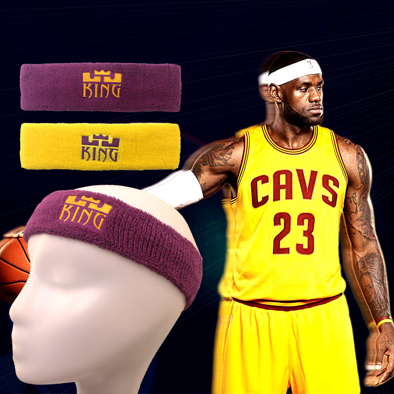 nba球星詹姆斯发带篮球运动科比欧文库里罗斯头带导汗吸汗头巾男