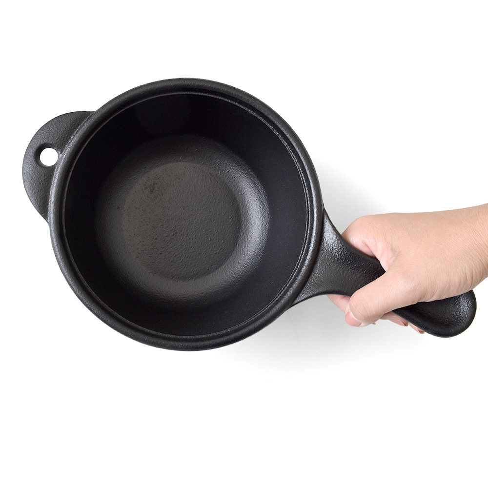 日本原装南部铁器铸铁铁锅炖锅汤锅家用生铁单人炖锅