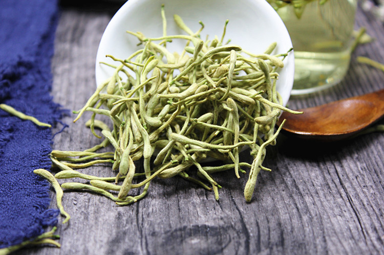 中药材天然金银花二花双花特级河南金银花茶散装50g包邮