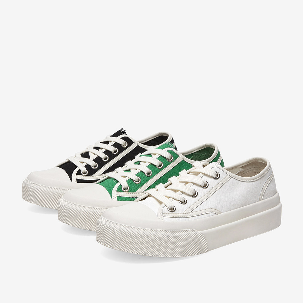 百思图2022夏季新款潮流帆布布鞋小白鞋厚底底板休闲板鞋