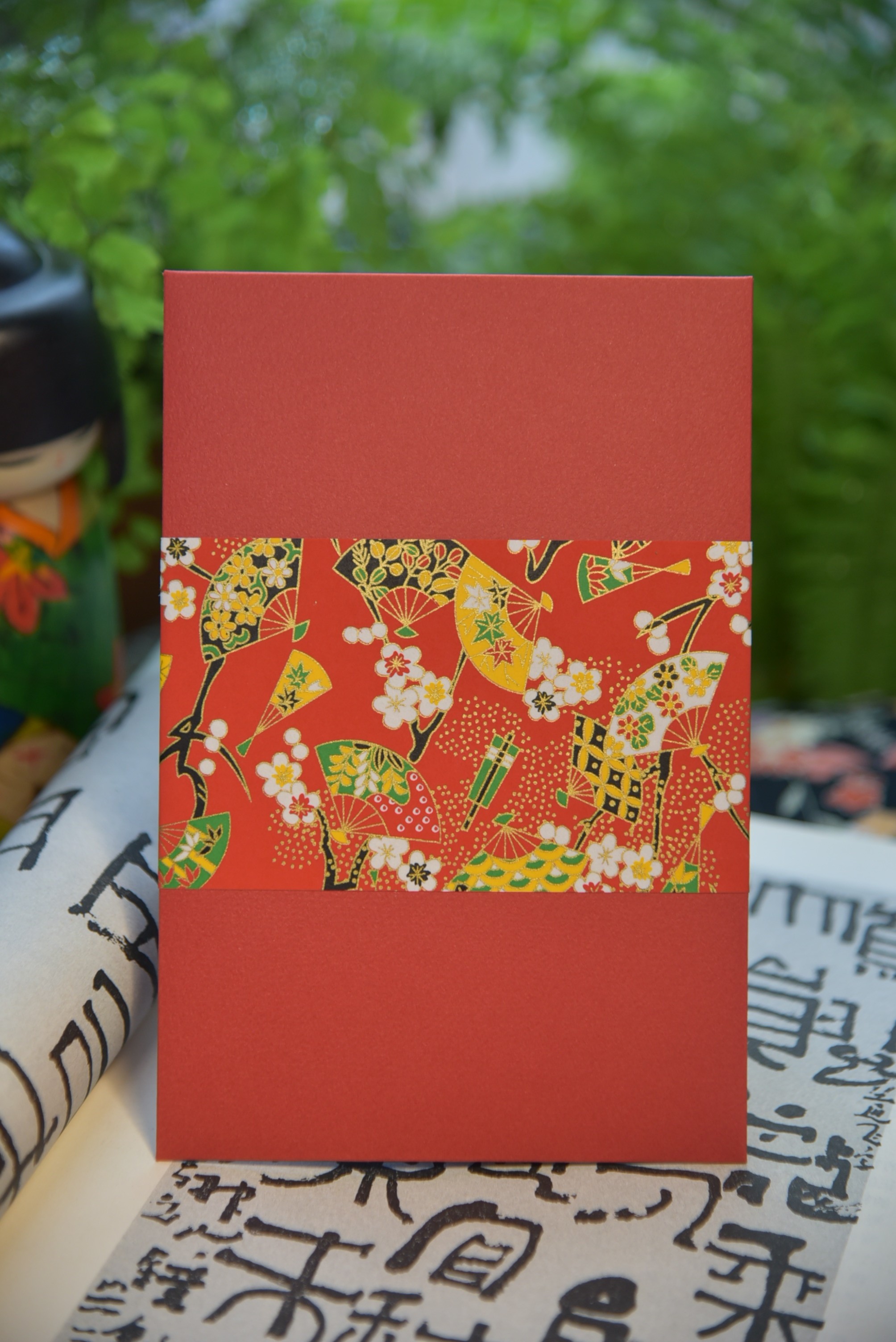 店主手工手工制制作折纸风格生日贺卡结婚礼物品日式贺卡