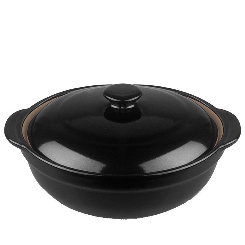 平底砂锅浅煲黄焖鸡米饭专用砂锅米线煲子饭砂锅家用燃气小号砂锅