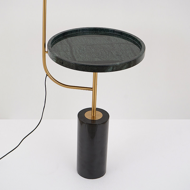 北欧床头地灯立灯爵士大理石卧室客厅创意茶几落地灯