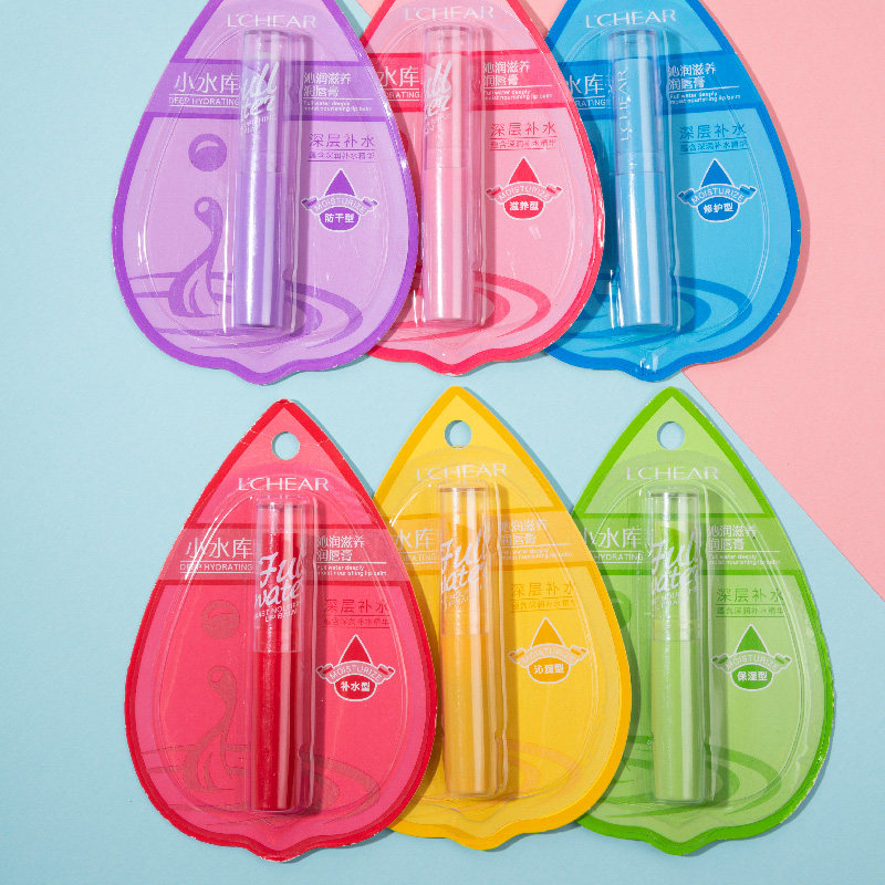 lchear/蕾琪润唇膏水润滋养唇油女补水秋冬防干裂淡化唇纹护唇膏
