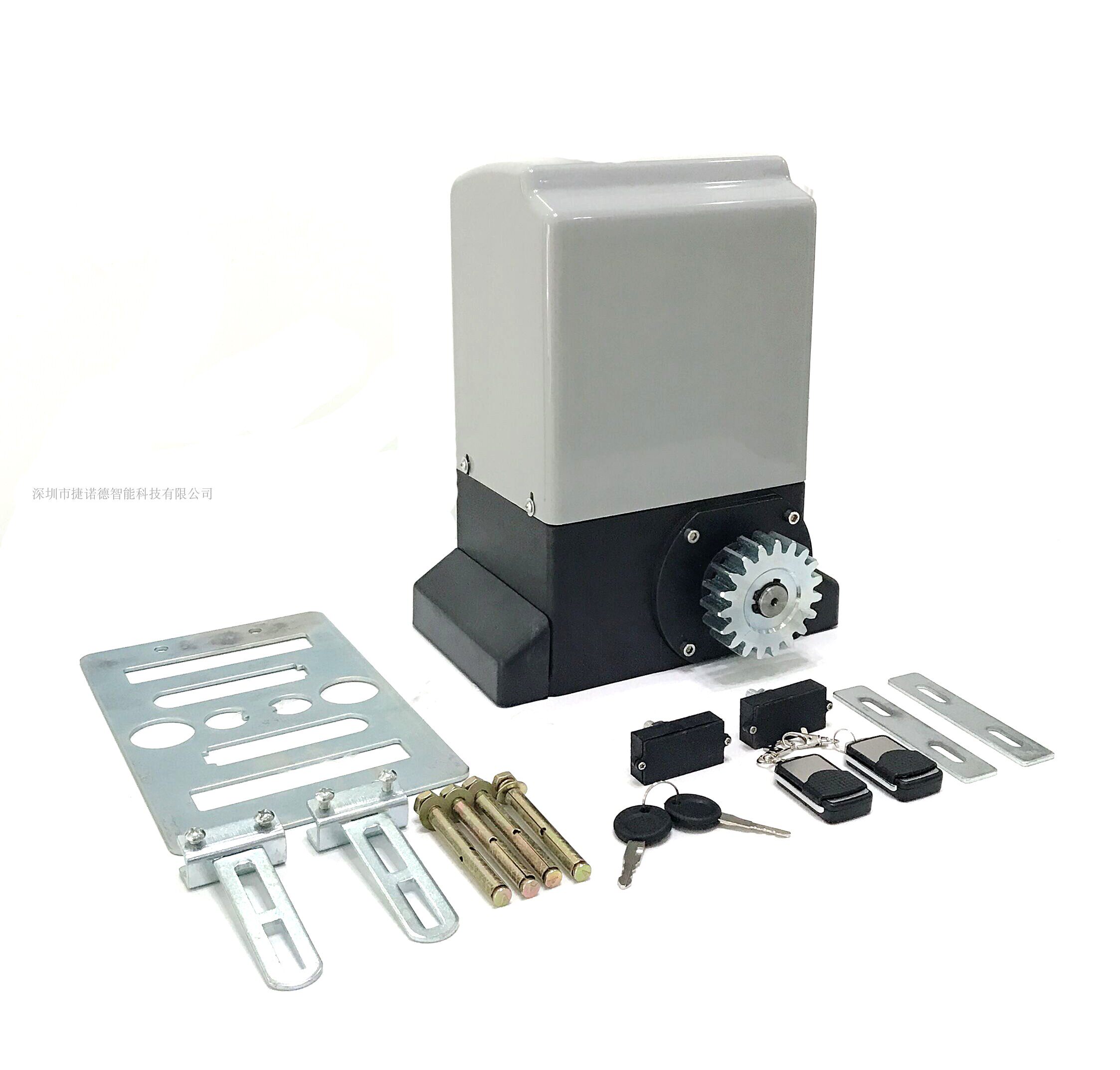 电机东莞上门安装550w电动推拉门齿轮齿条平移开门机