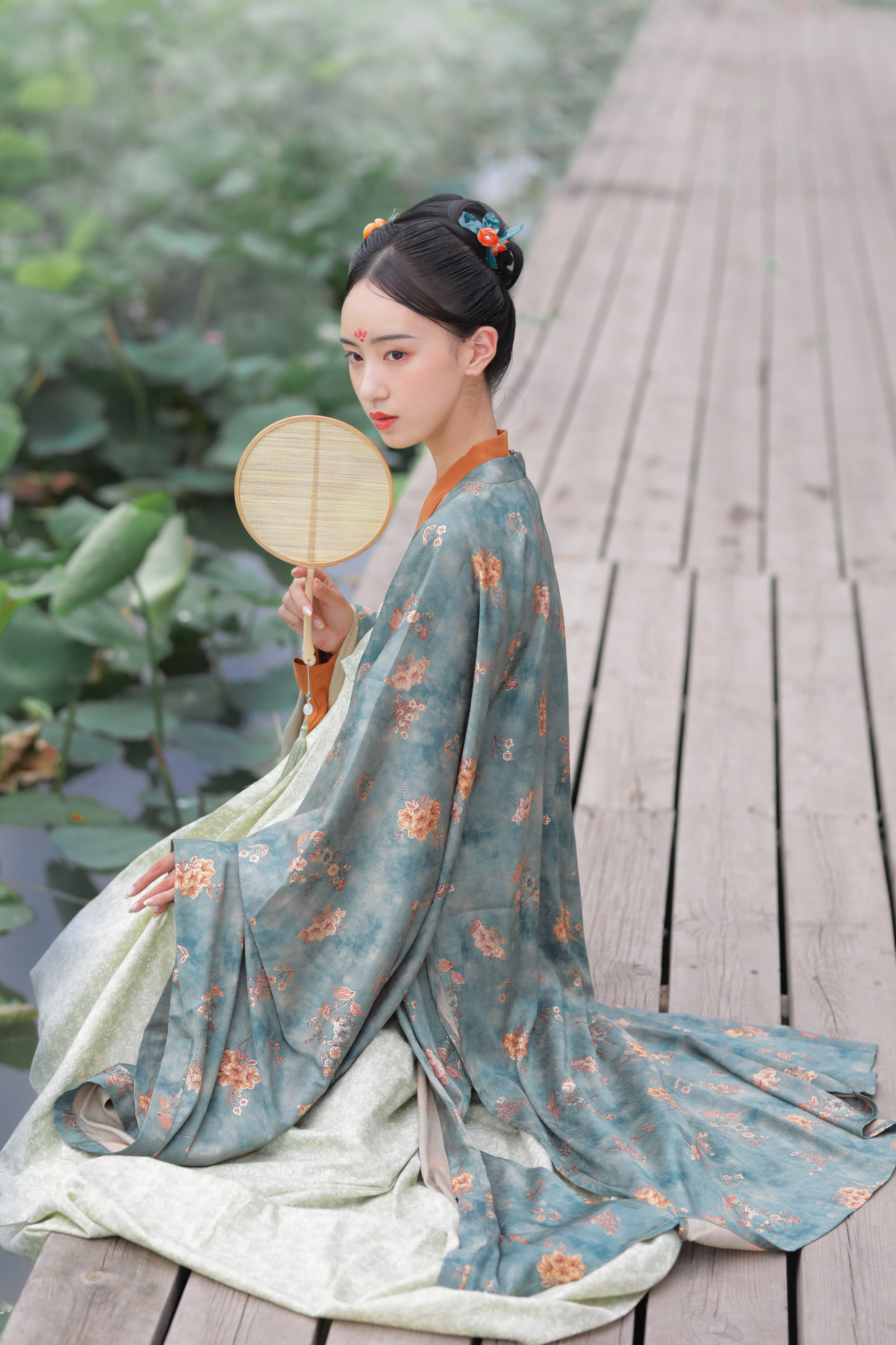 【青予】欲归原创汉服传统齐胸襦裙形制复原正版国风织金仙