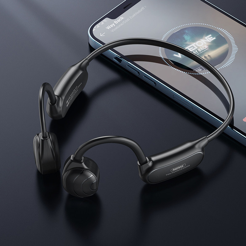 remax睿量rbs33传导运动蓝牙耳机跑步挂耳音乐无线蓝牙耳机