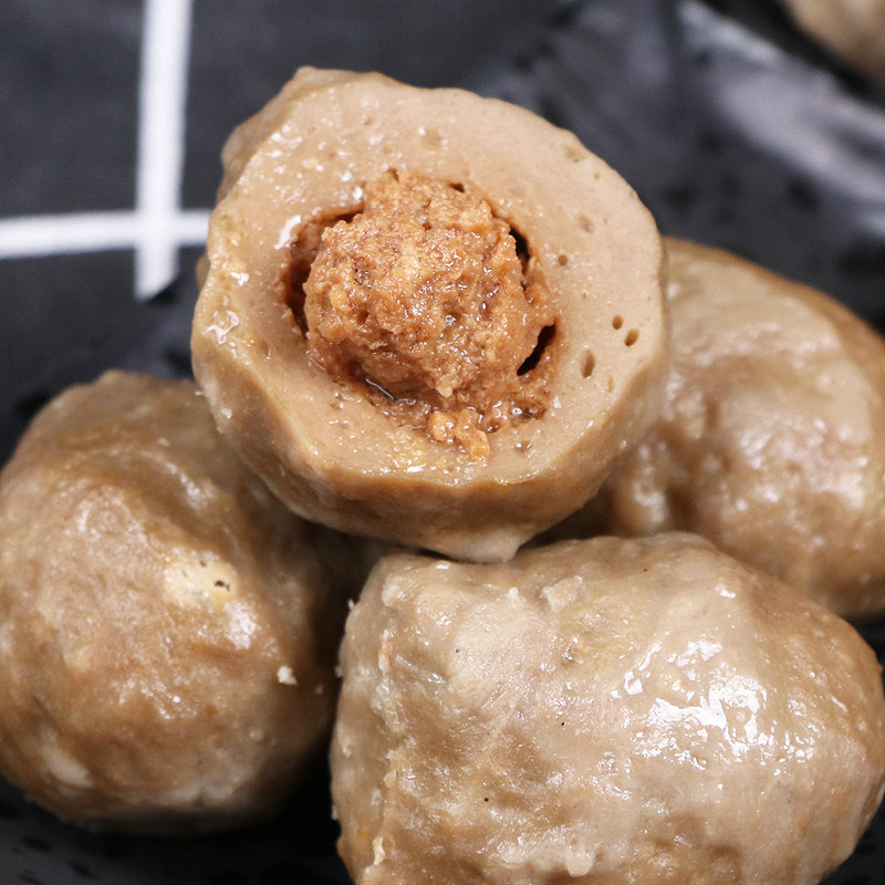 安井锁鲜火锅丸子速冻撒尿牛肉肉丸包心鱼丸火锅丸类