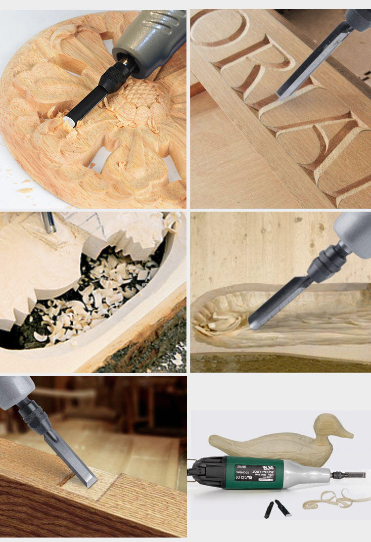 雕刻机奥凯威电动木工雕刻刻刀木雕根雕木匠工具雕刻刀