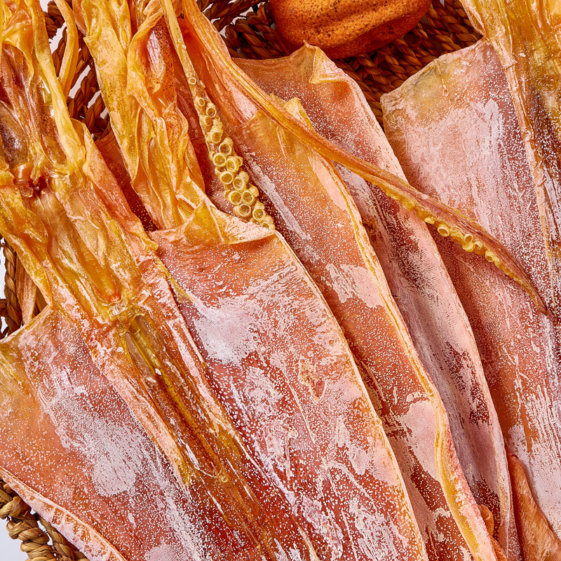 昌茂22年品牌淡晒鱿鱼干450g大号水海产干货海南三亚特产