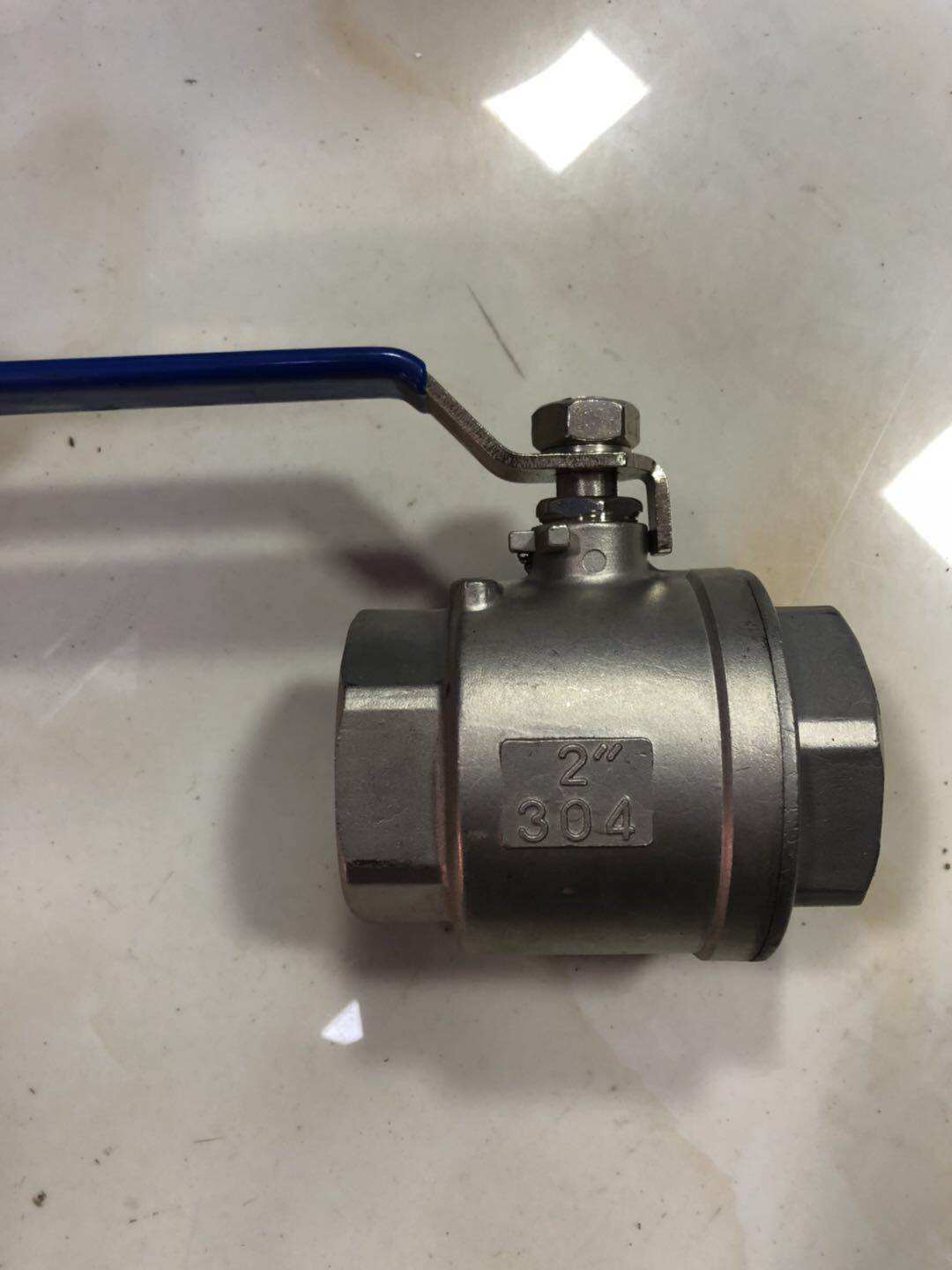 球阀不锈钢正宗内外中型片式4分6分1寸2寸球阀